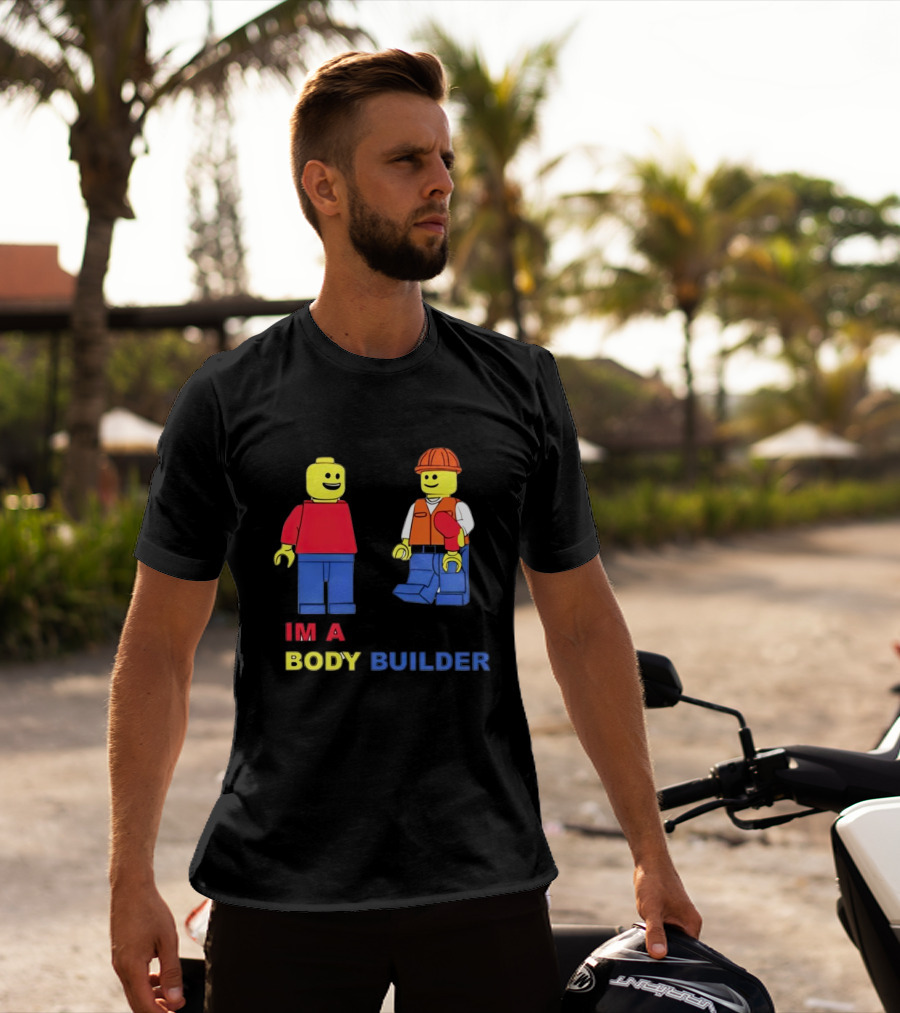 IM A Body Builder LEGO Figures T-Shirt