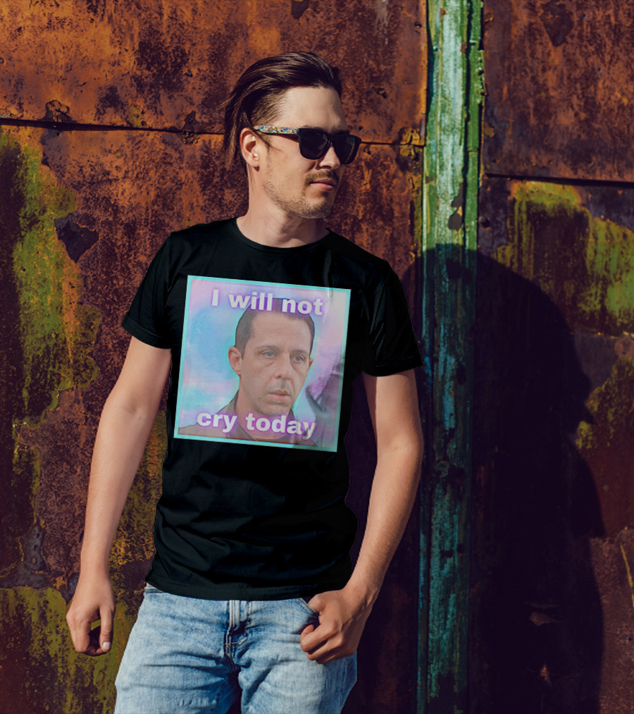 Kendall Roy I Will Not Cry Today Pastel Mood T-Shirt