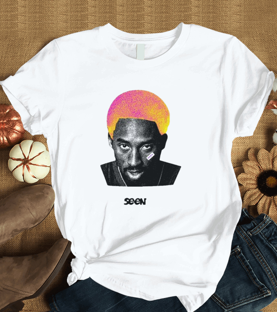 Kobe Bryant Neon Pop Art Seen T-Shirt