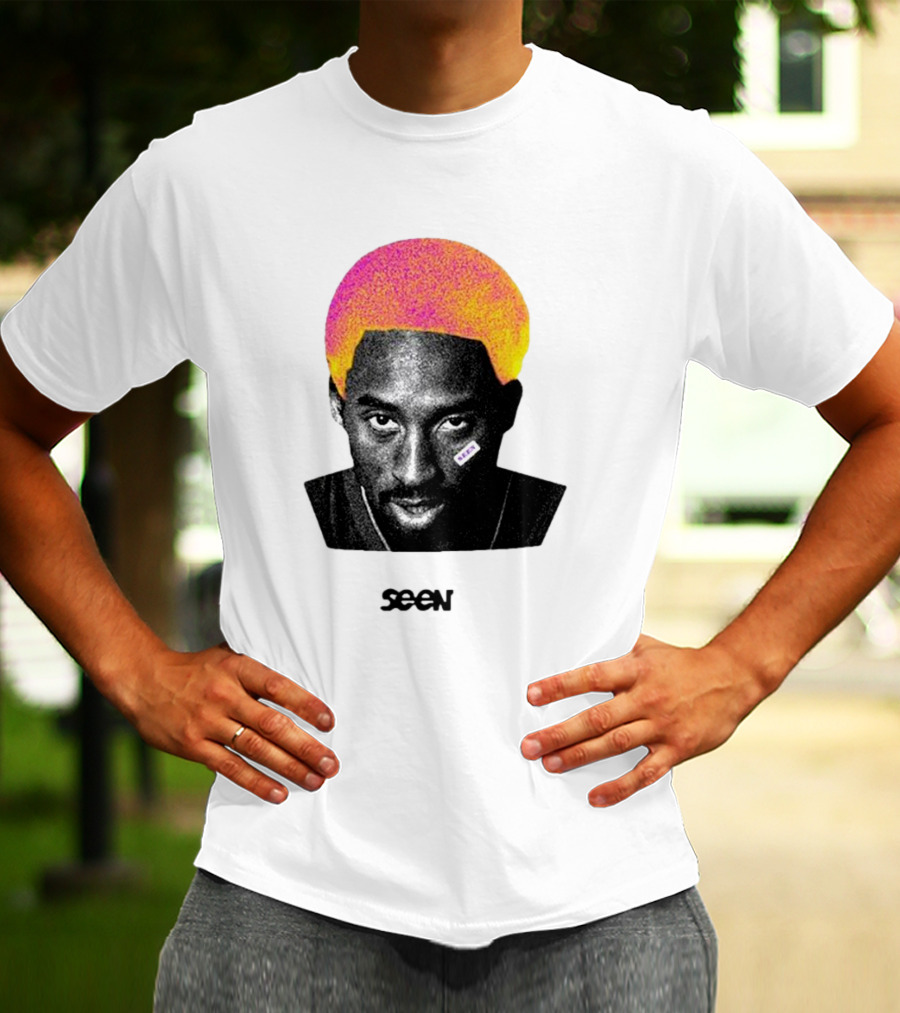 Kobe Bryant Neon Pop Art Seen T-Shirt