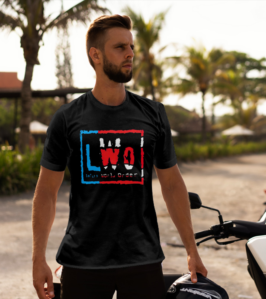 LWO Latino World Order Red White Blue Iconic T-Shirt