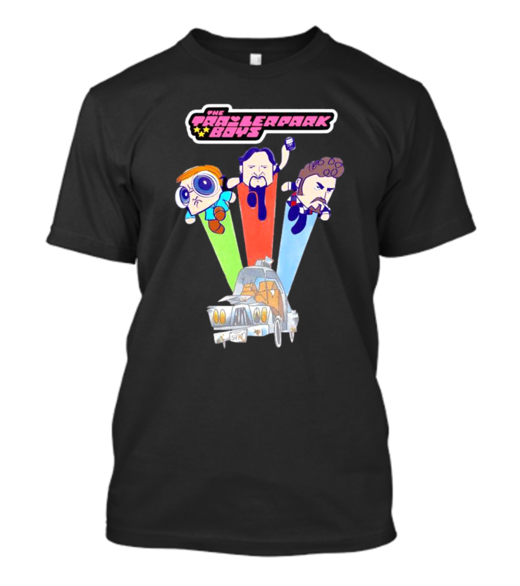 The Trailer Park Boys Powerpuff Girls Crossover Fan T-Shirt