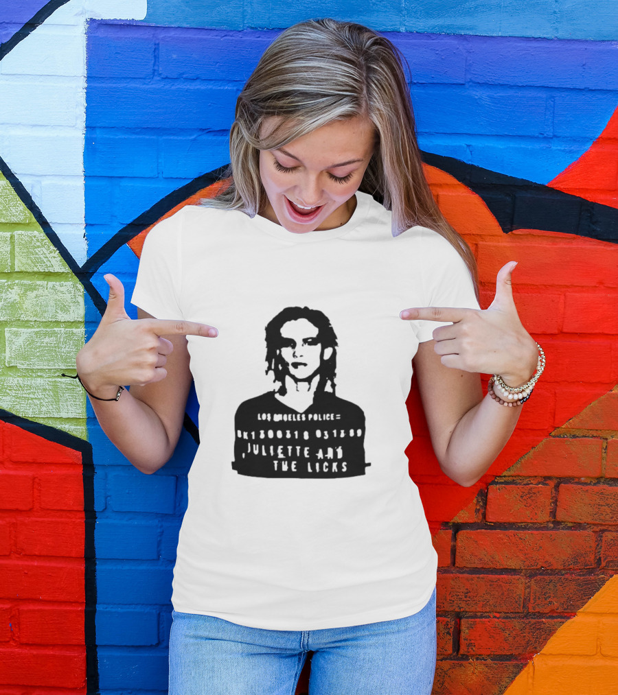Juliette Lewis Los Angeles Police Juliette And The Licks T-Shirt