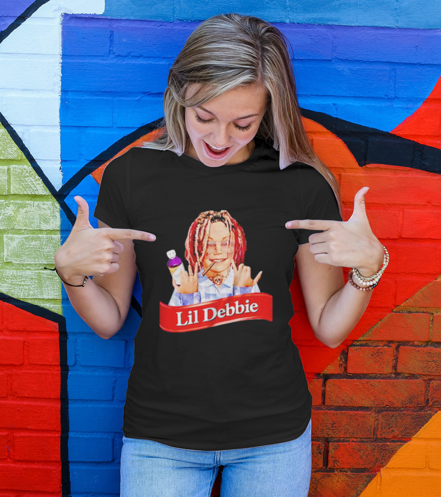 Lil Debbie Double Cup Braids Smiling T-Shirt