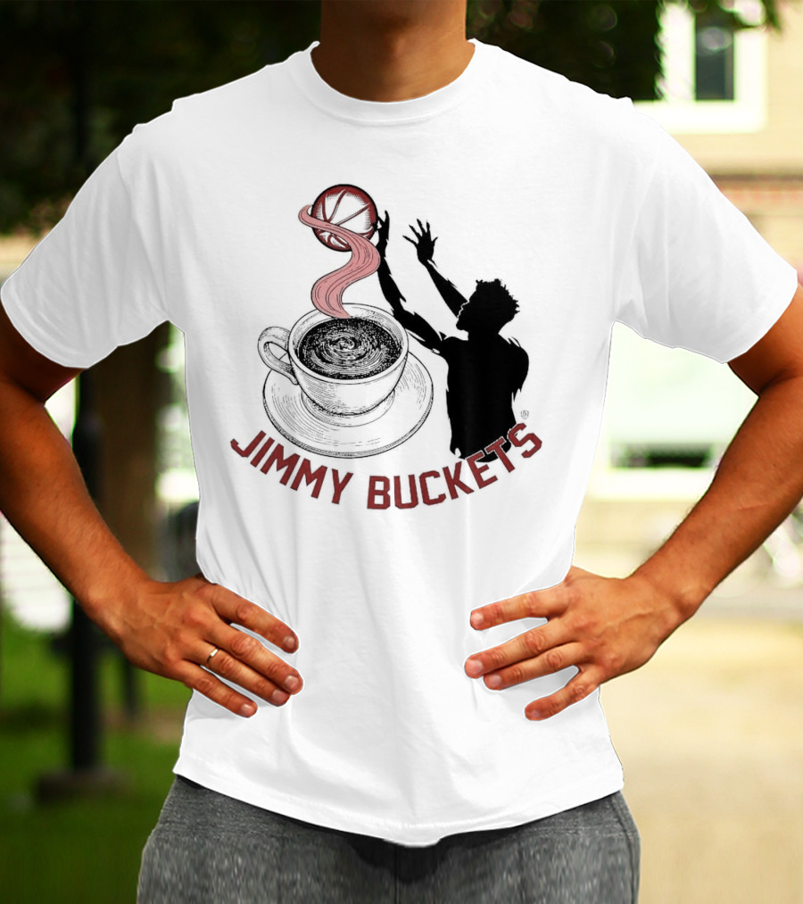 Miami Heat Jimmy Buckets Coffee Basketball T-Shirt