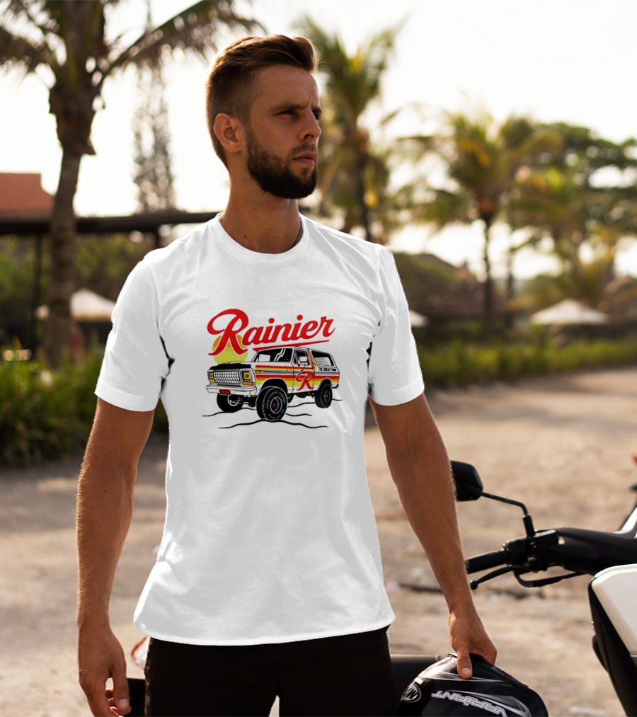 Rainier Beer Vintage Truck Adventure T-Shirt