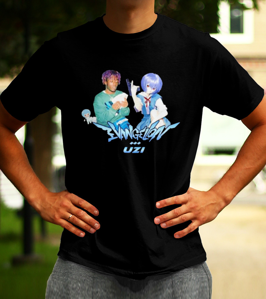 Evangeliøn Uzi Rei Ayanami Collaboration T-Shirt