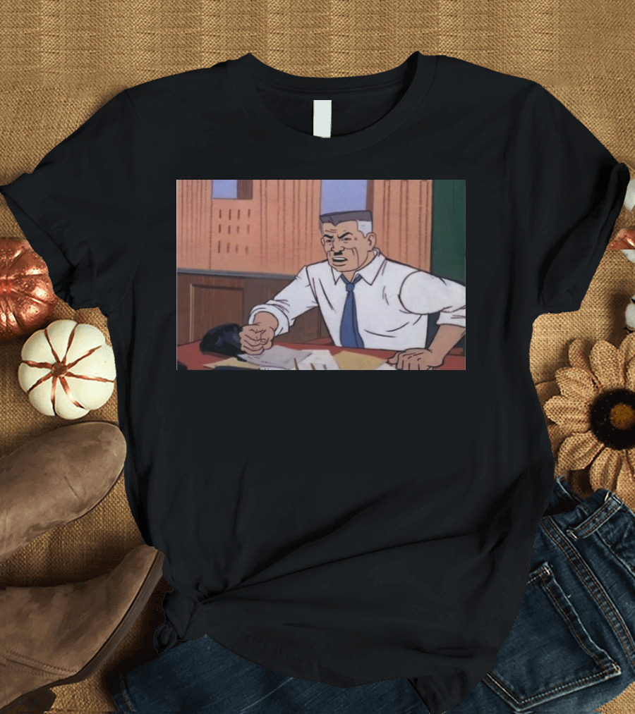 Strange Man Comic Editor Classic Scene T-Shirt
