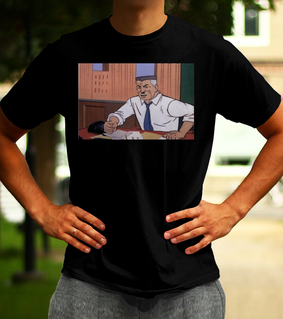 Strange Man Comic Editor Classic Scene T-Shirt
