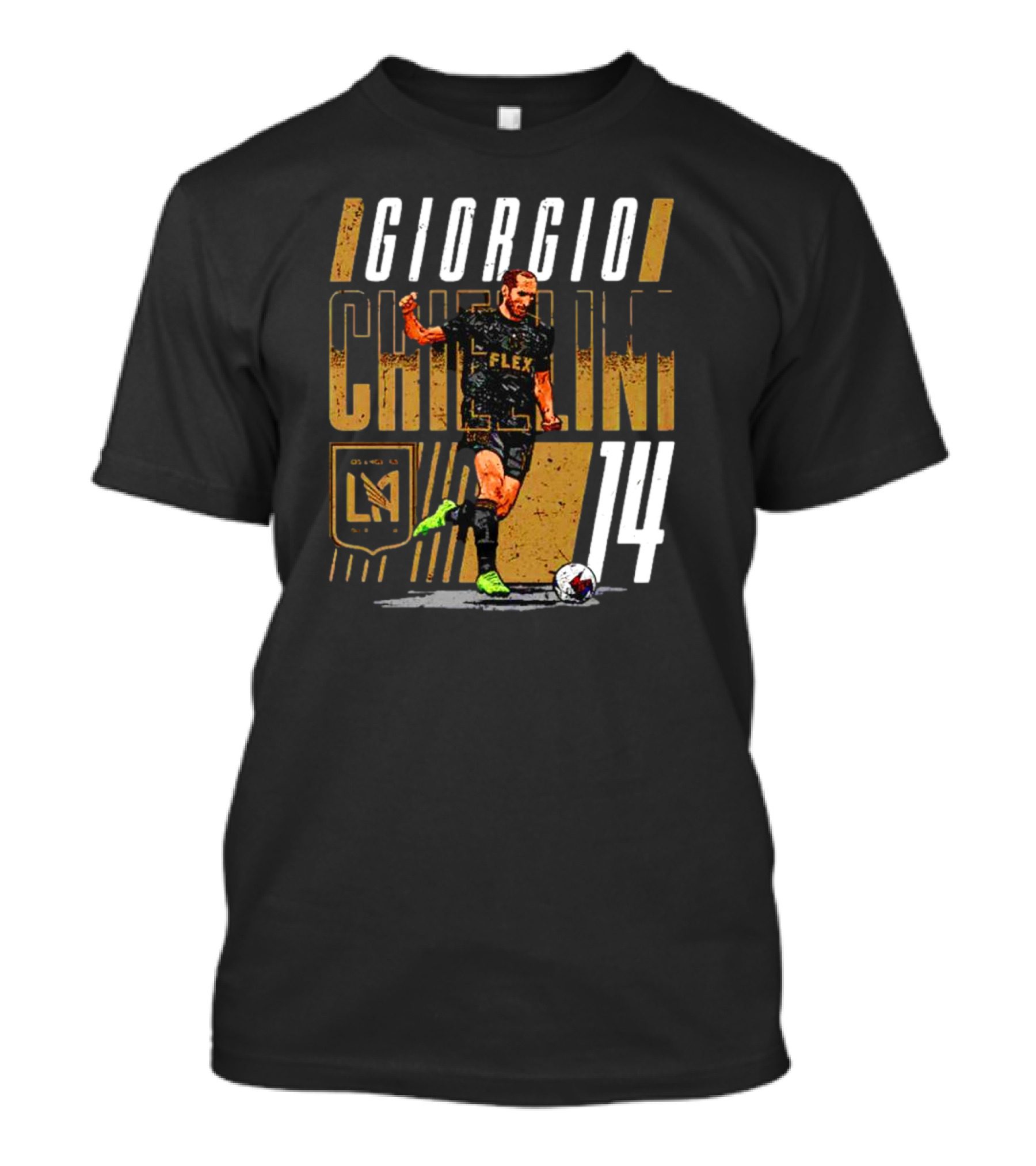 Giorgio Chiellini LAFC Flex Number 14 Los Angeles T-Shirt