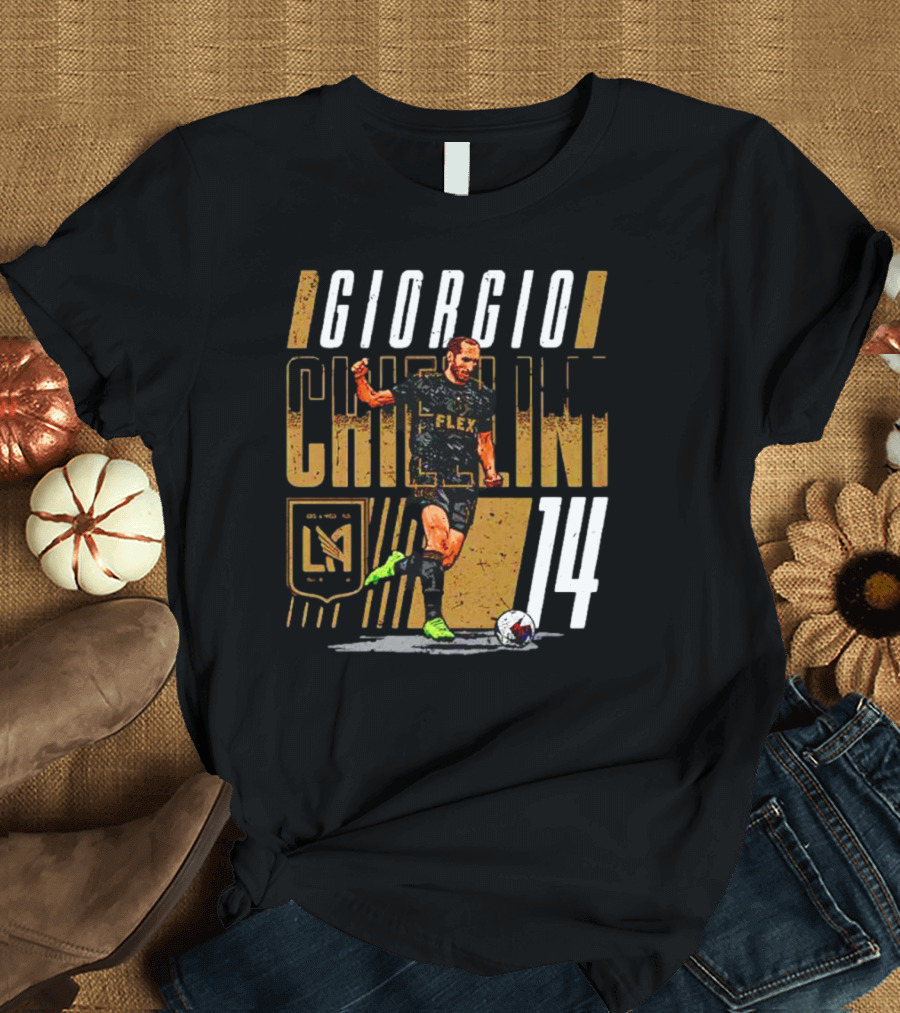 Giorgio Chiellini LAFC Flex Number 14 Los Angeles T-Shirt