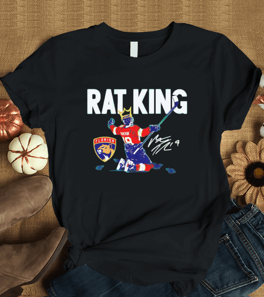 RAT KING Matthew Tkachuk 19 Florida Panthers Signature T-Shirt