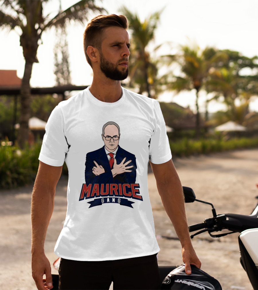 Maurice Gang Florida Hockey Coach Gesture T-Shirt