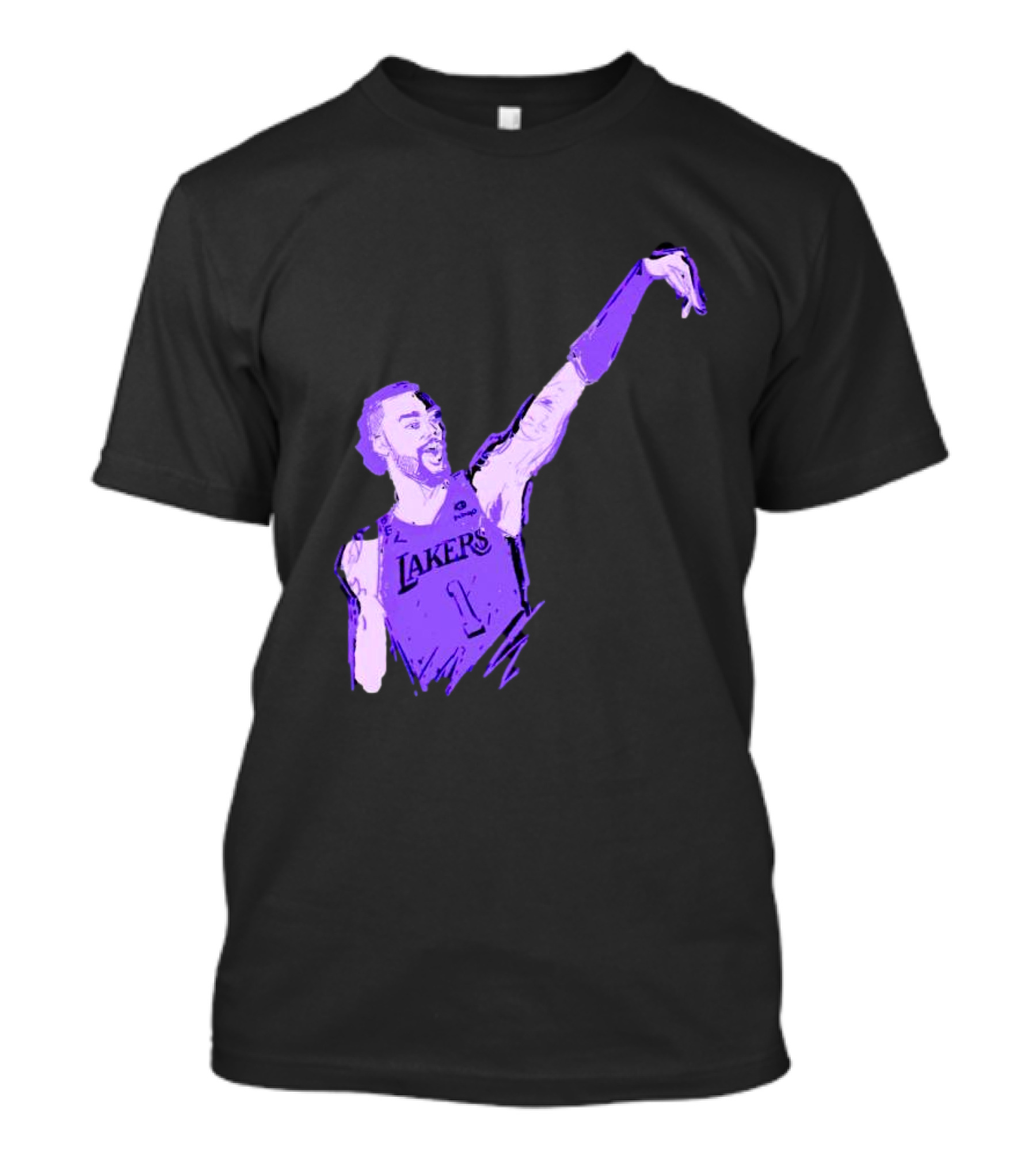 Lakers Celebrate Reunion With D’Angelo Russell T-Shirt