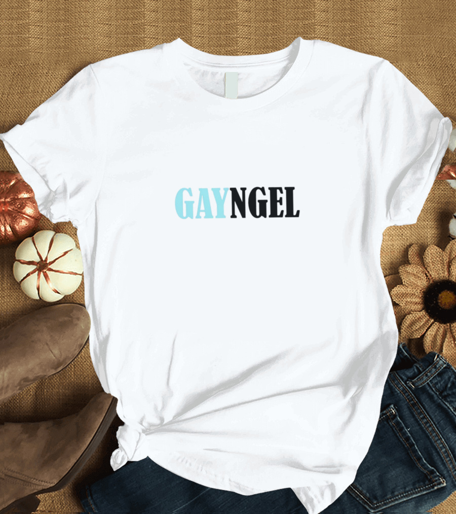 Soldier Boy Gayngel Angel Themed T-Shirt