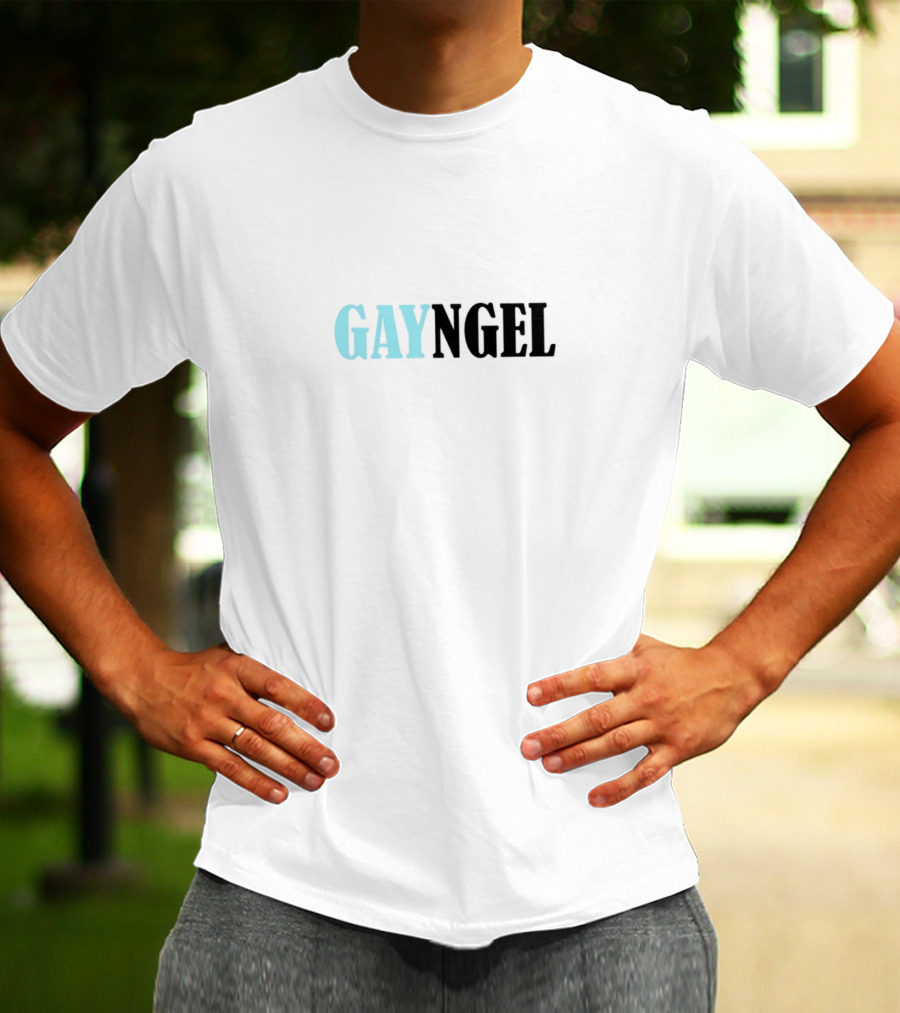 Soldier Boy Gayngel Angel Themed T-Shirt