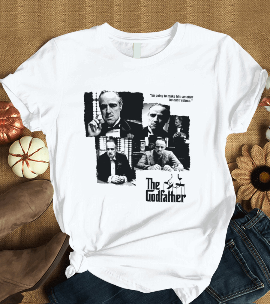 The Godfather I'm Going To Make Him An Offer He Can't Refuse Iconic Film T-Shirt