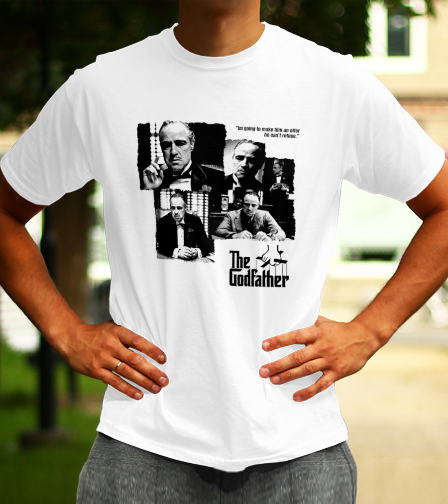 The Godfather I'm Going To Make Him An Offer He Can't Refuse Iconic Film T-Shirt