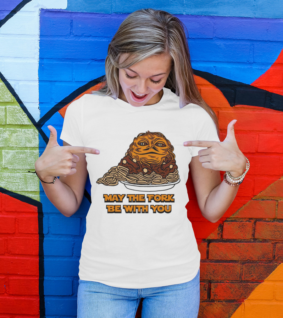 May The Fork Be With You Chili The Hutt Noodles T-Shirt