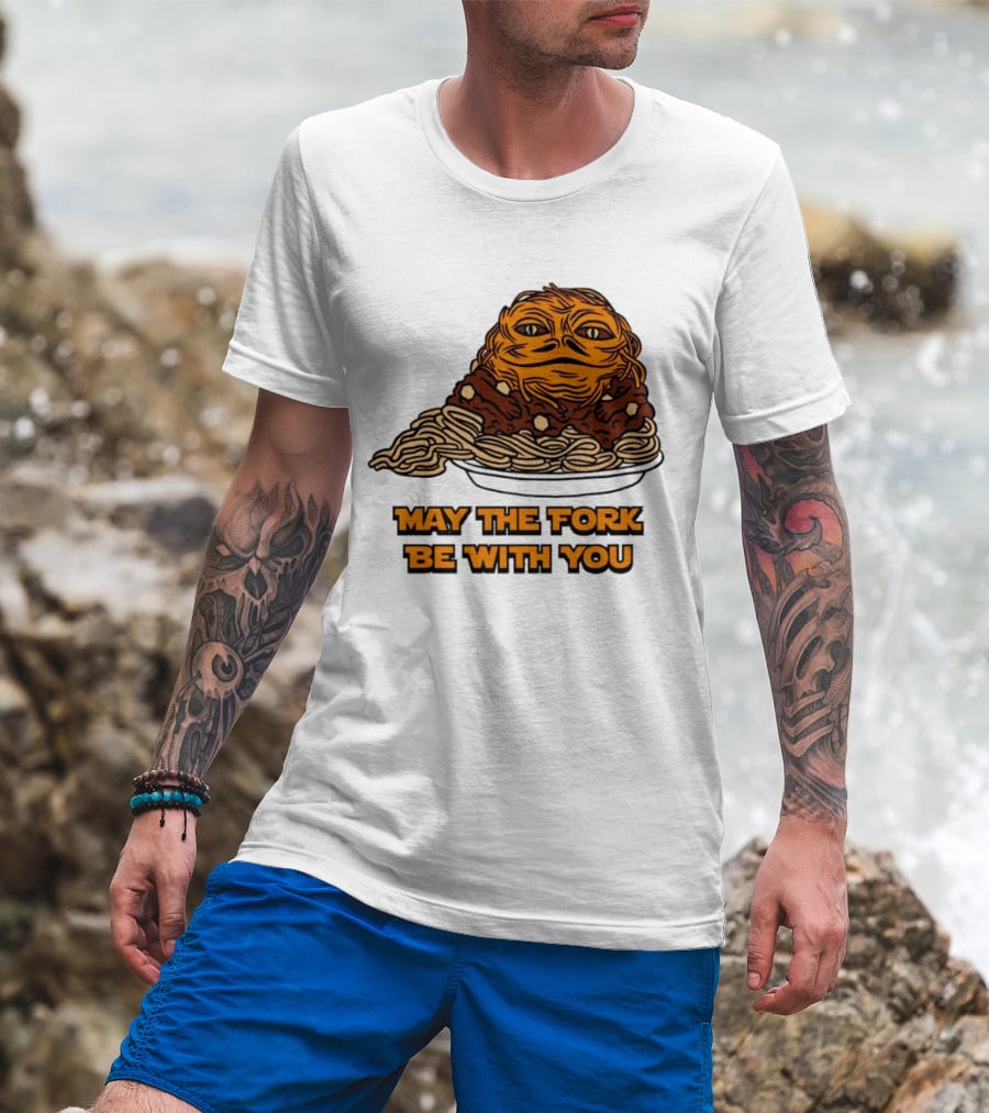 May The Fork Be With You Chili The Hutt Noodles T-Shirt