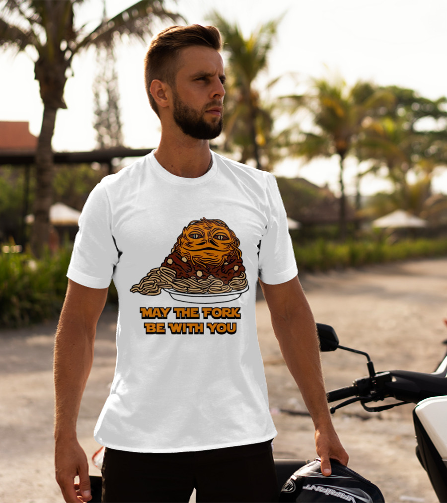 May The Fork Be With You Chili The Hutt Noodles T-Shirt