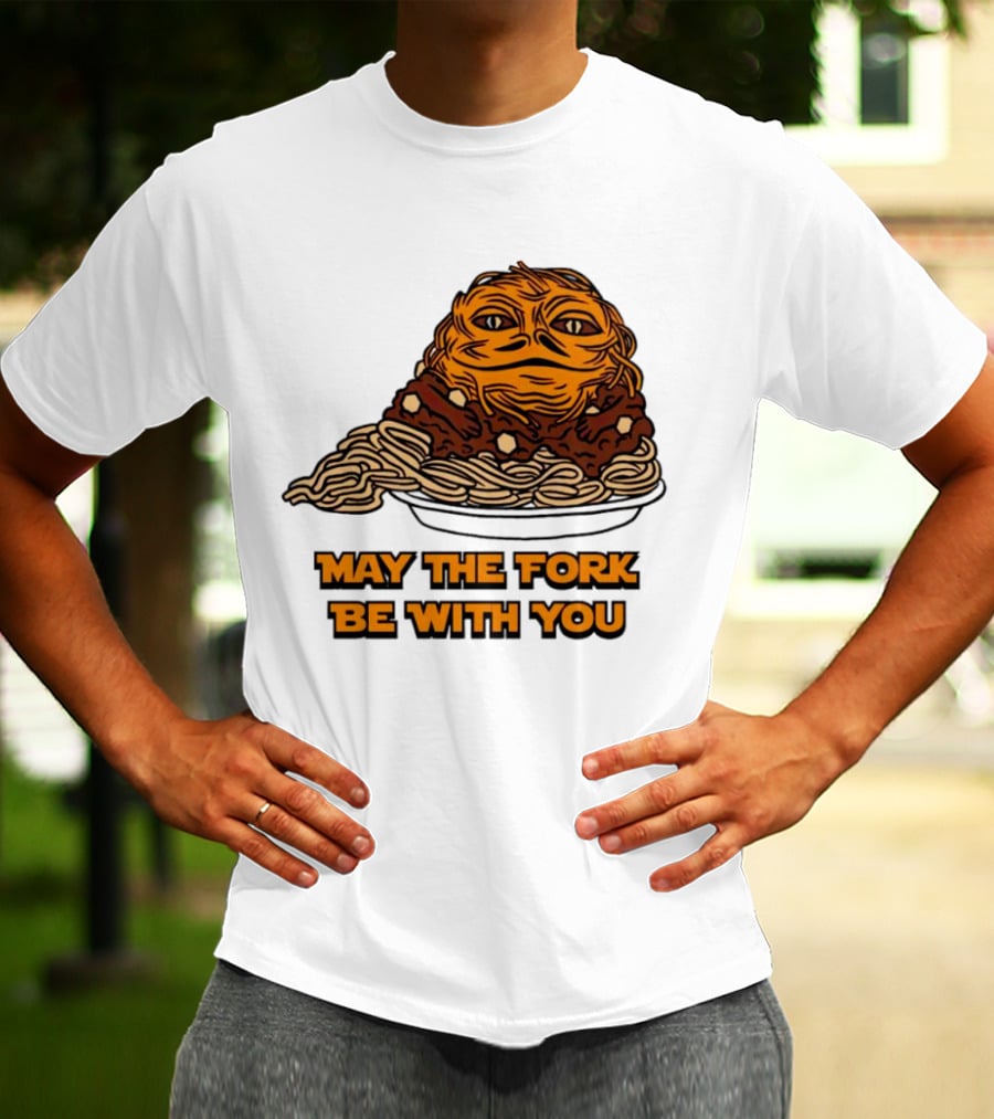 May The Fork Be With You Chili The Hutt Noodles T-Shirt