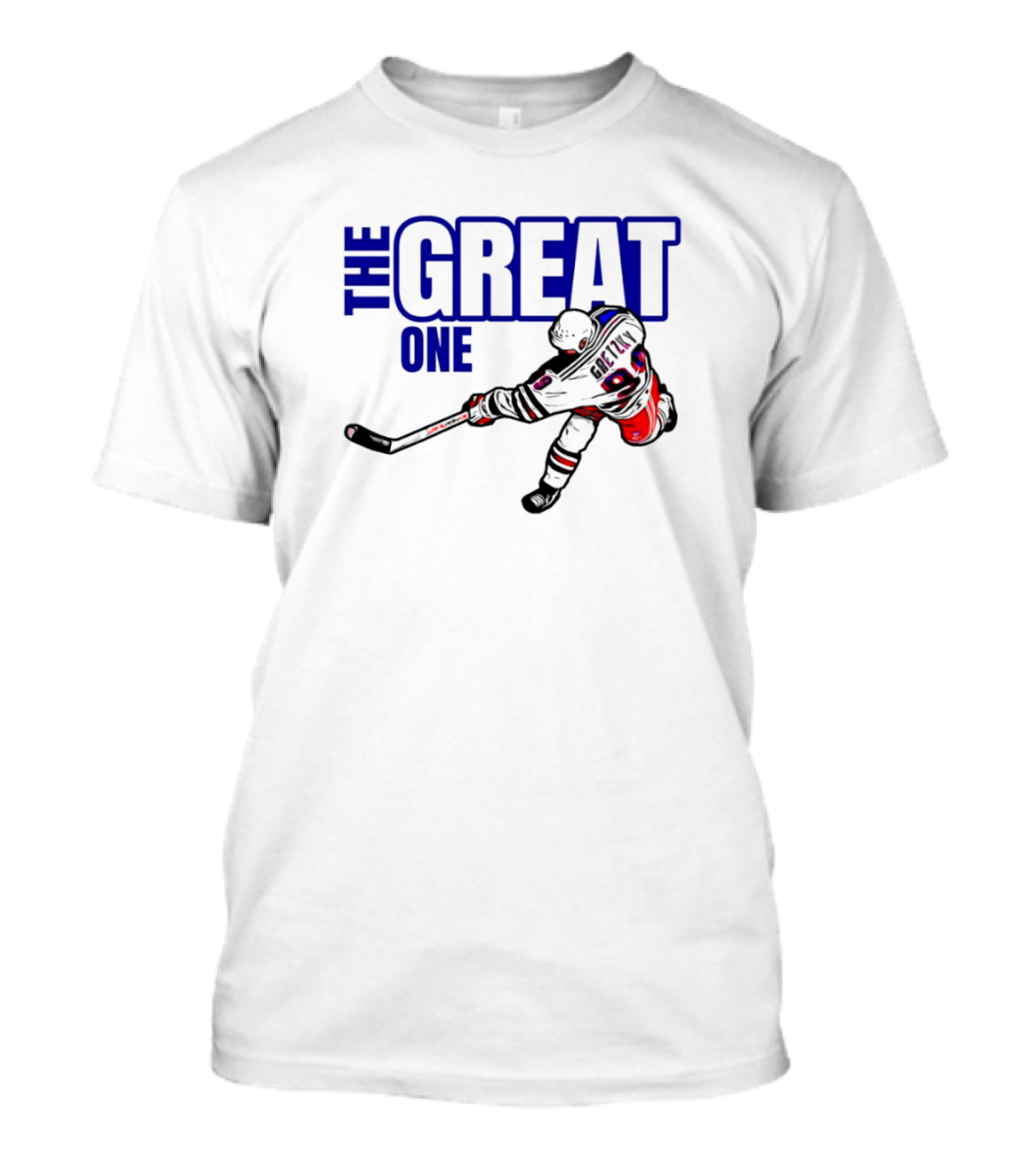 The Great One Rangers Gretzky Hockey Legend T-Shirt