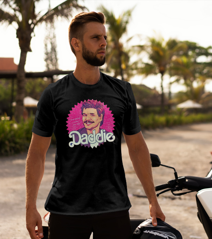 Daddie Everybody Loves This Ken Retro Photo T-Shirt