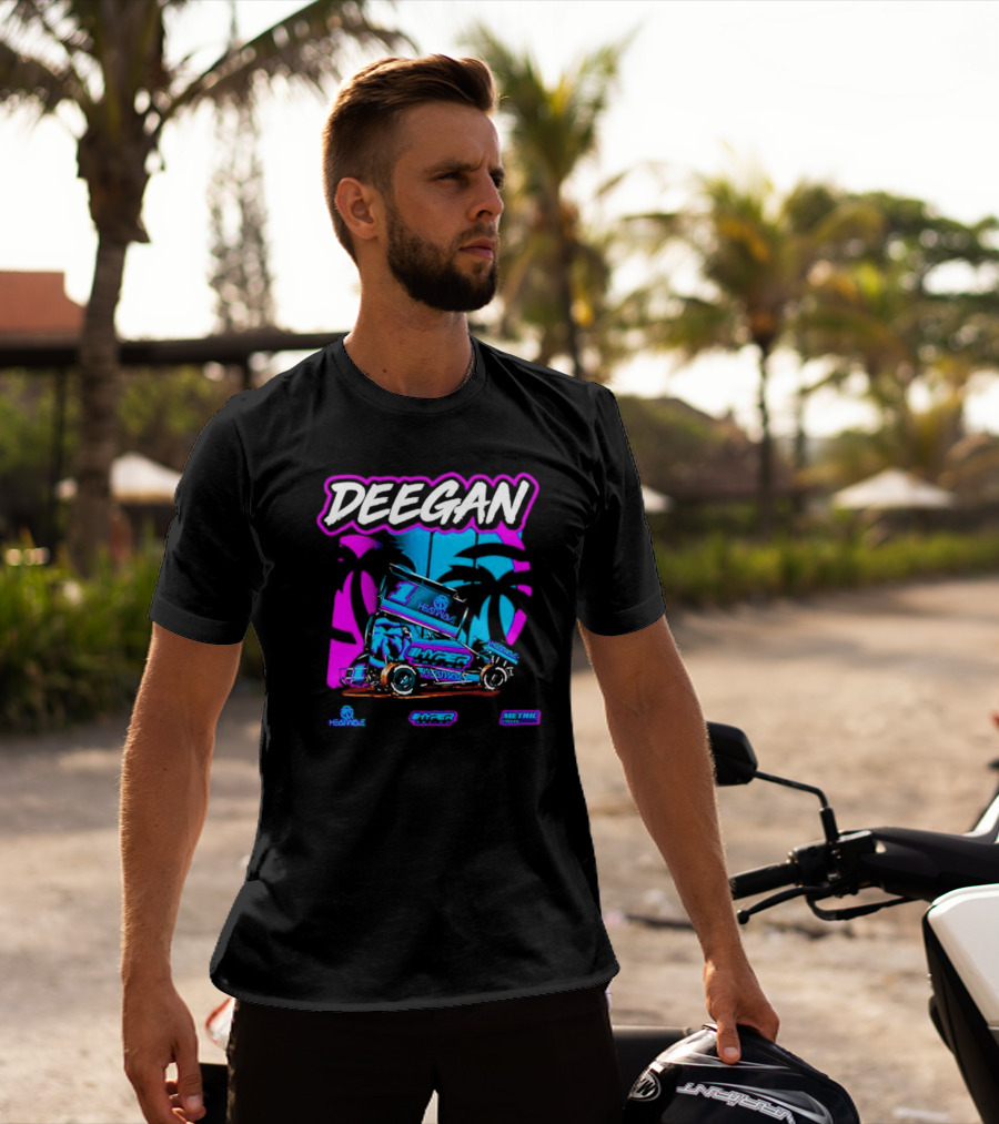Deegan Hyper Racing Metric Cycles Heatwave Racing Sprint Car T-Shirt