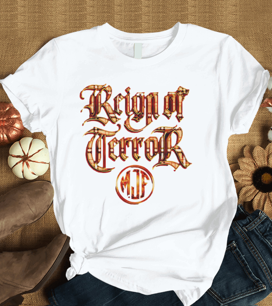 MJF Reign Of Terror Plaid Gothic T-Shirt