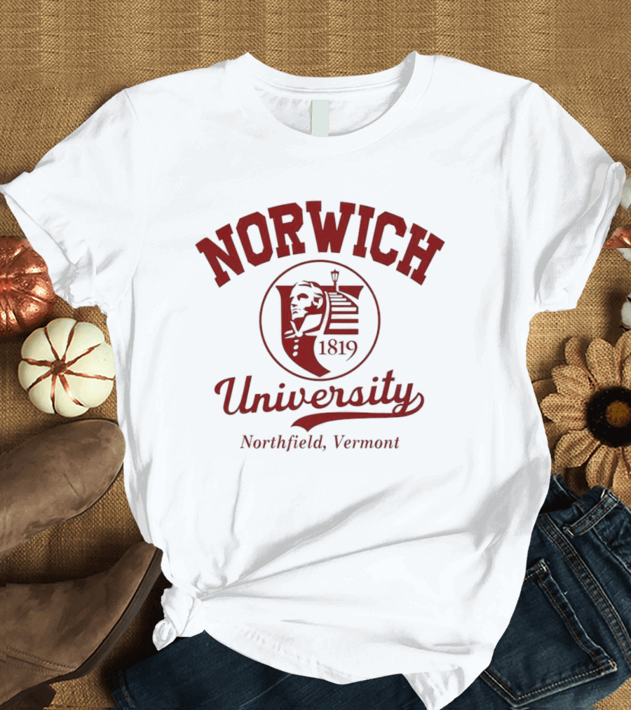 Norwich University 1819 Northfield Vermont T-Shirt