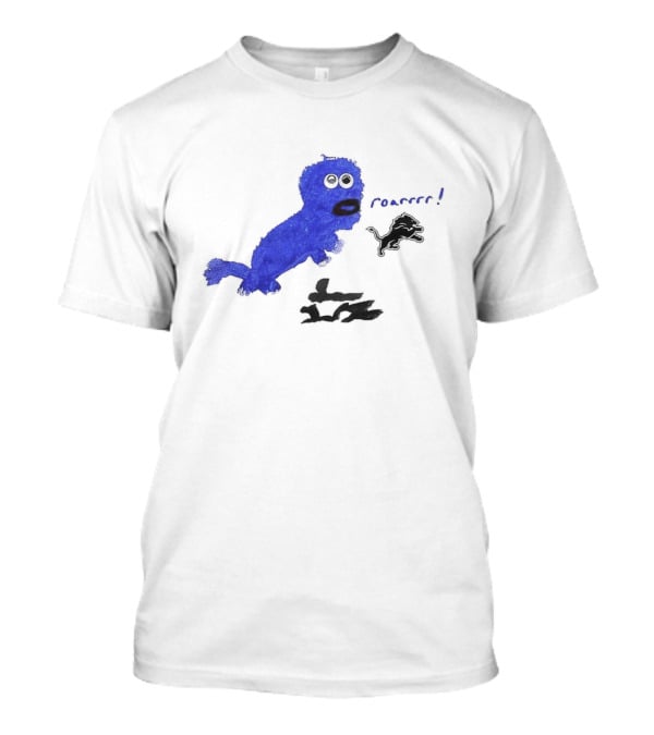 Sam Laporta Roarrrr Detroit Lions T-Shirt