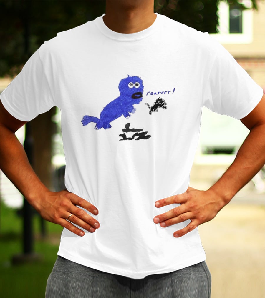 Sam Laporta Roarrrr Detroit Lions T-Shirt