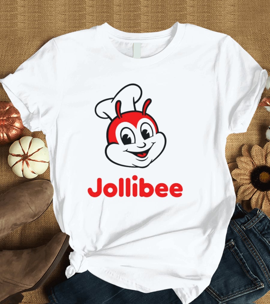 Jollibee Bee Icon With Text T-Shirt