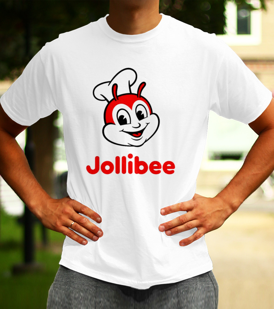 Jollibee Bee Icon With Text T-Shirt
