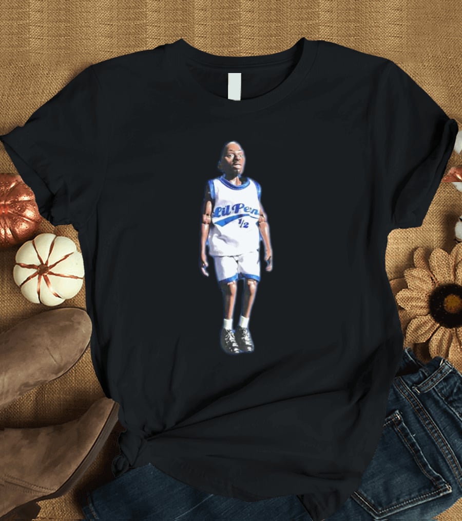 Lil’ Penny 1/2 Basketball Figurine T-Shirt