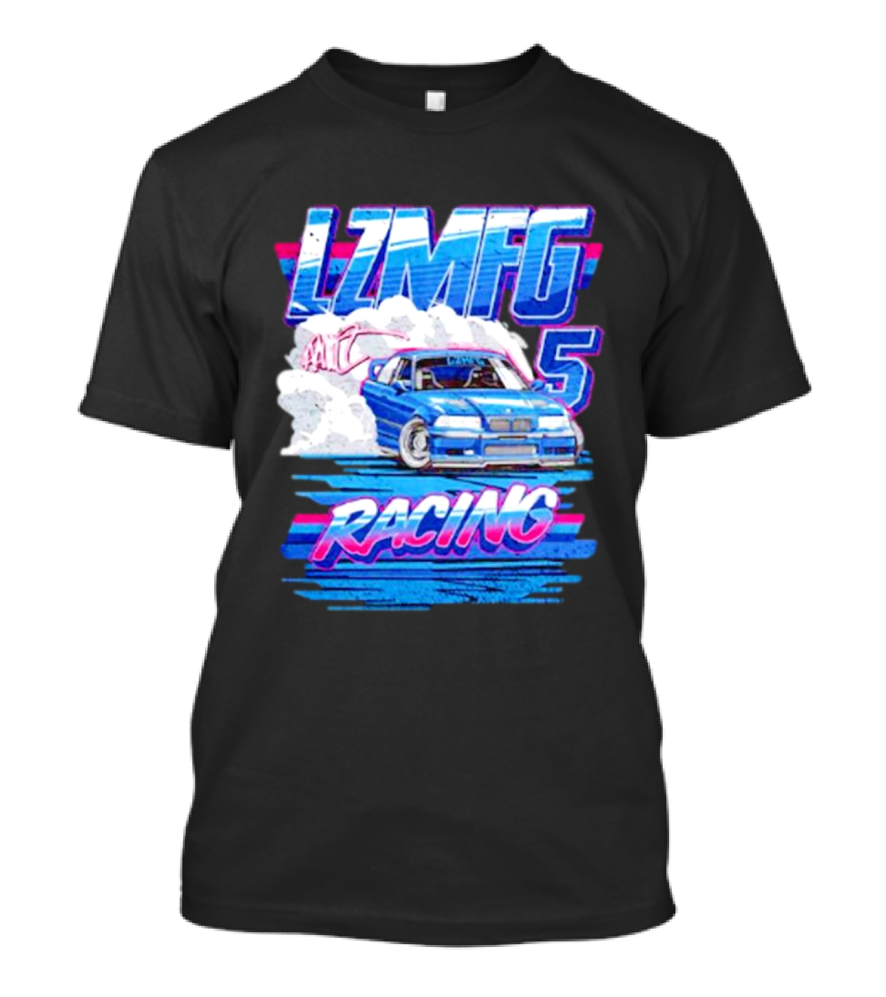 LZMFG R34 Racing 5 Car Drift T-Shirt