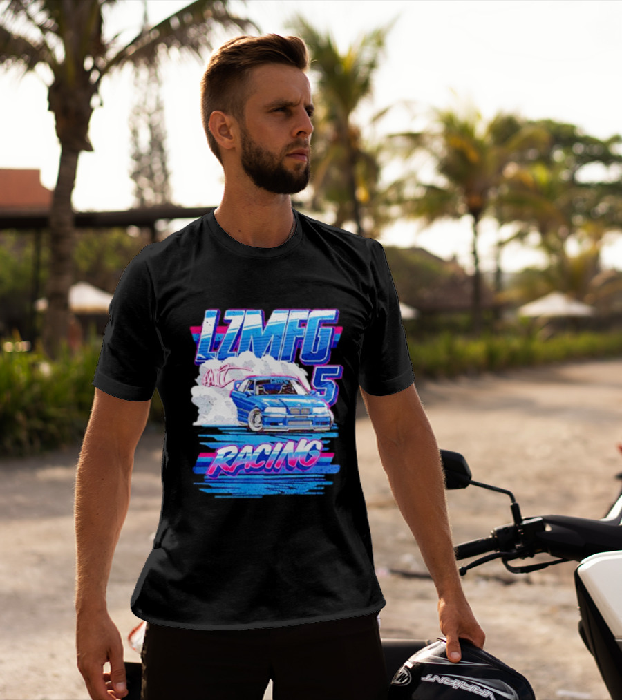 LZMFG R34 Racing 5 Car Drift T-Shirt