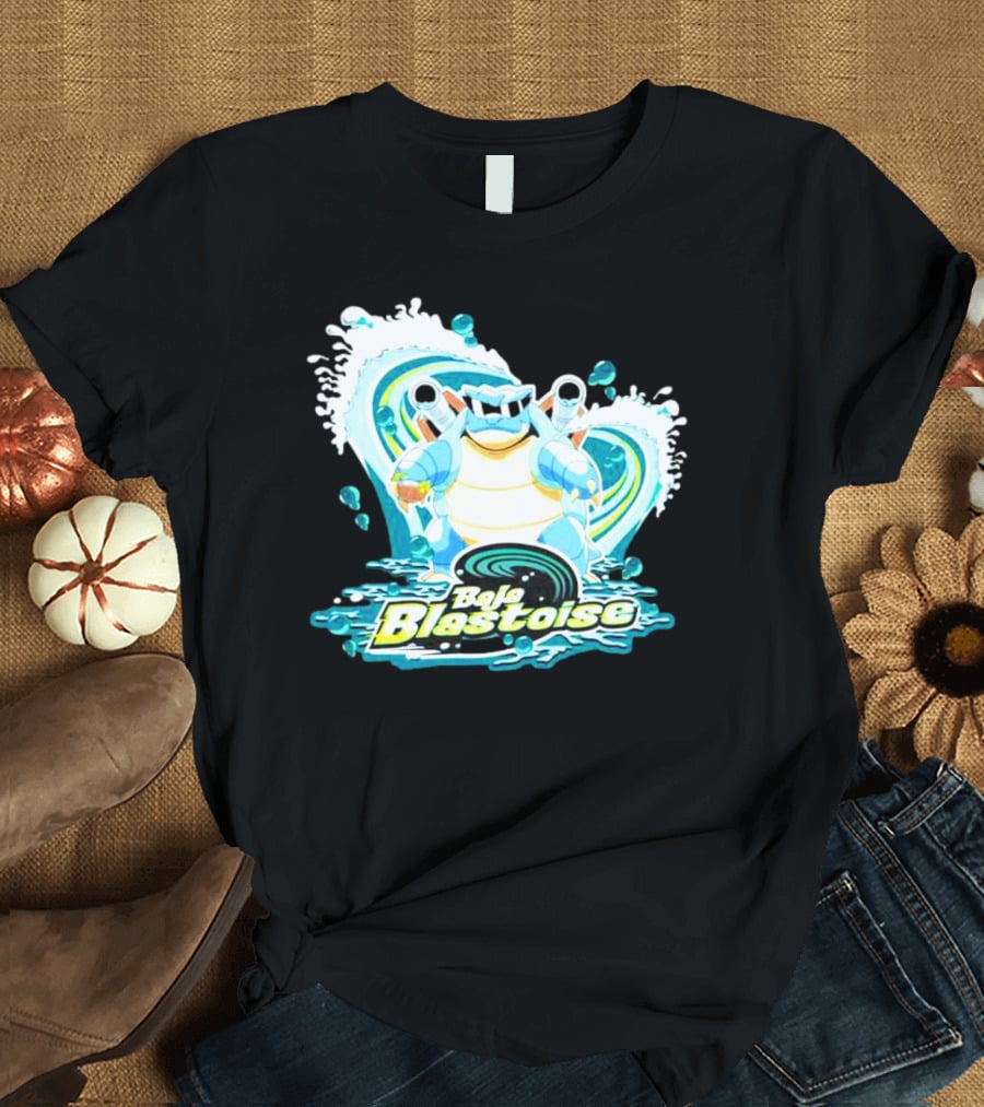 Baja Blastoise Splashing Surf Adventure T-Shirt