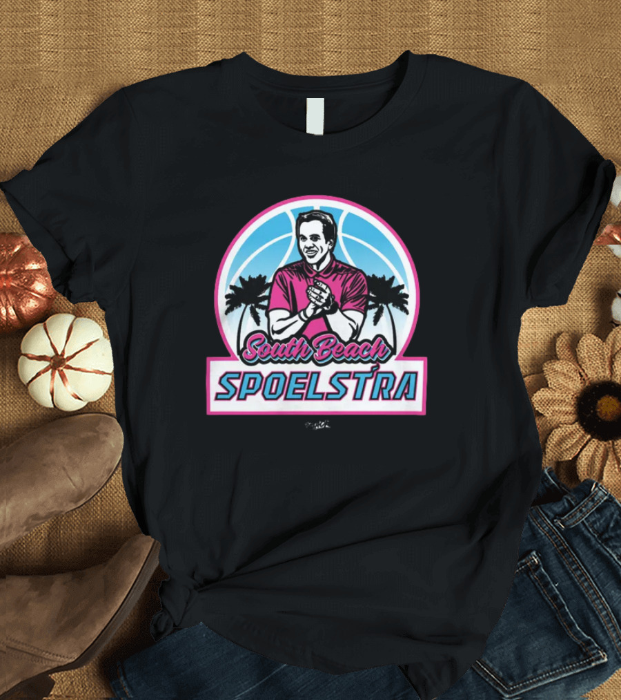 South Beach Spoelstra Miami Basketball Smack T-Shirt