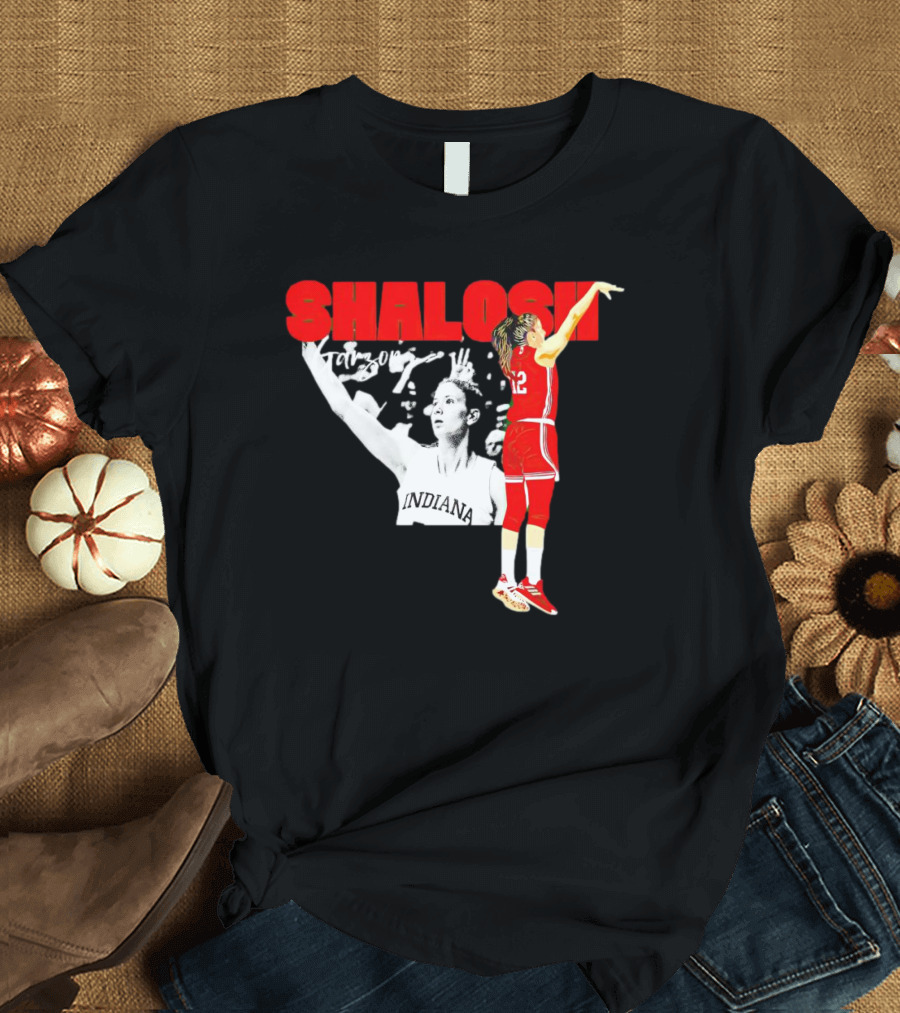 Indiana Hoosiers Shalosh Yarden Garzon Basketball Player T-Shirt