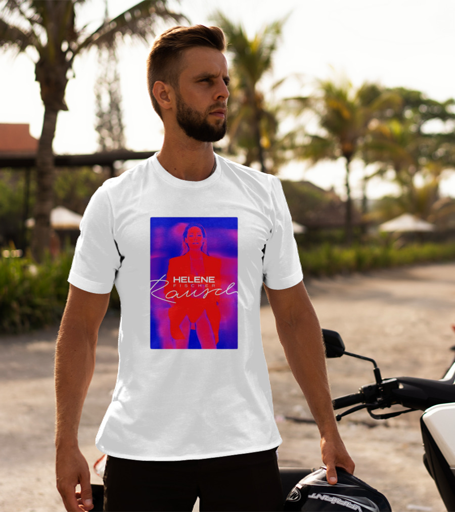 Helene Fischer Rausch Neon Style Bold Visuals T-Shirt