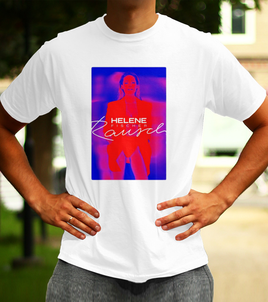 Helene Fischer Rausch Neon Style Bold Visuals T-Shirt