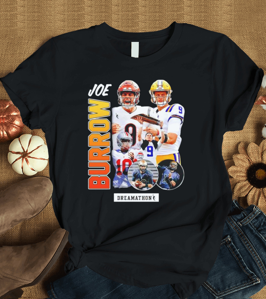 JOE BURROW DREAMATHON FOOTBALL LEGACY T-Shirt