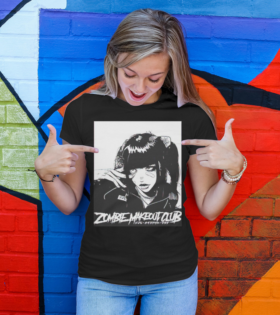 ZOMBIE MAKEOUT CLUB Japanese Style Manga T-Shirt