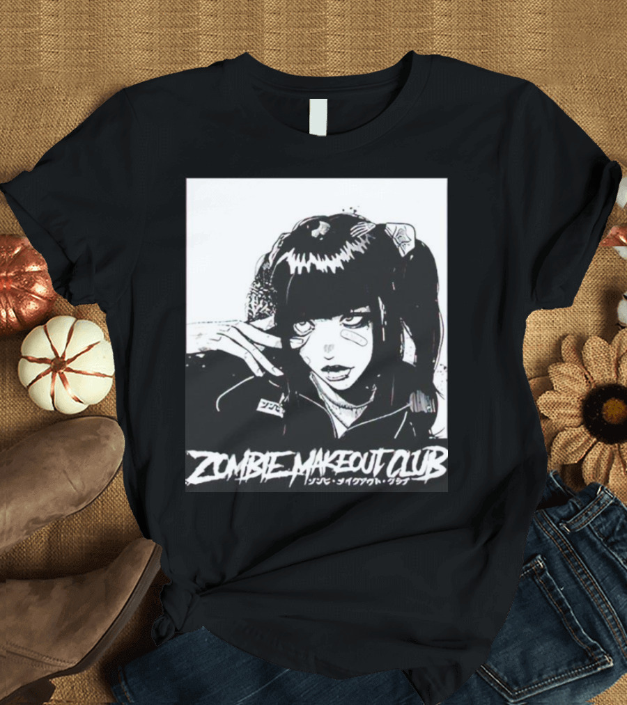 ZOMBIE MAKEOUT CLUB Japanese Style Manga T-Shirt