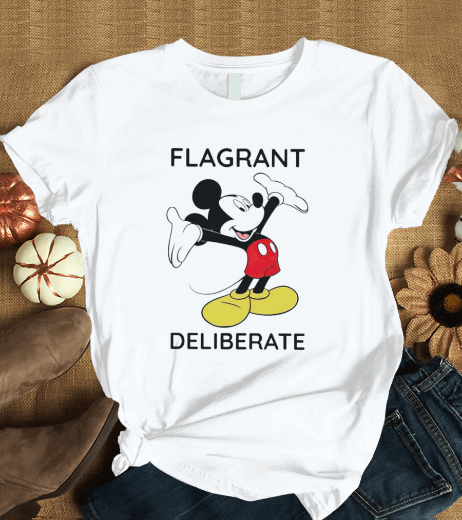 Flagrant Deliberate Mickey Mouse T-Shirt