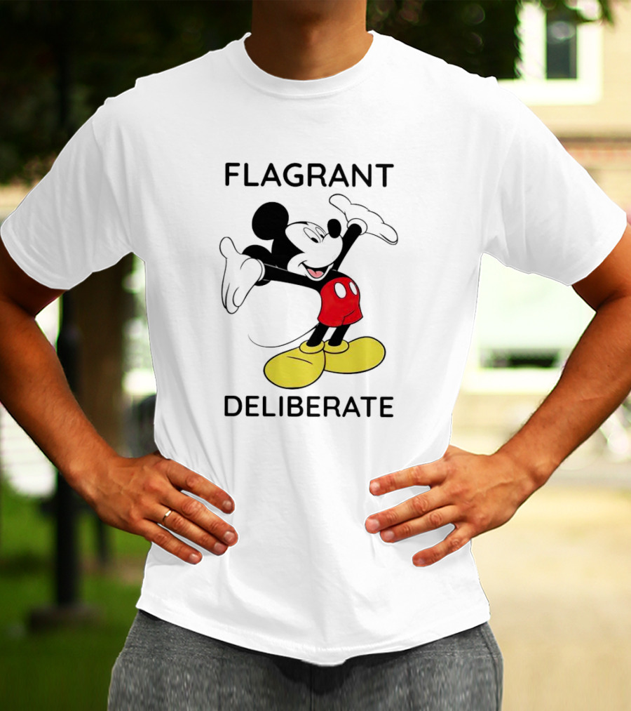Flagrant Deliberate Mickey Mouse T-Shirt