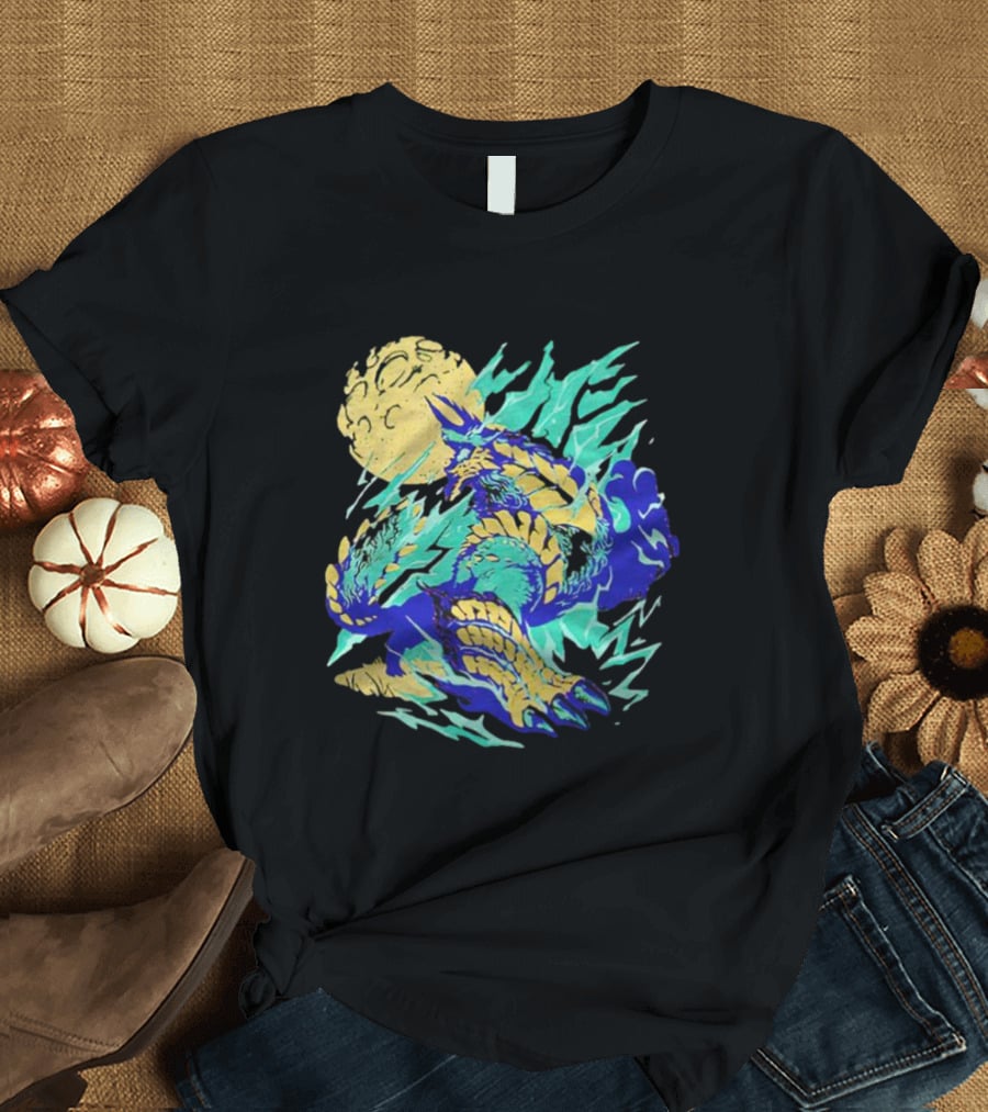 Monster Hunter Zinogre Moonlight Battle Serpent T-Shirt