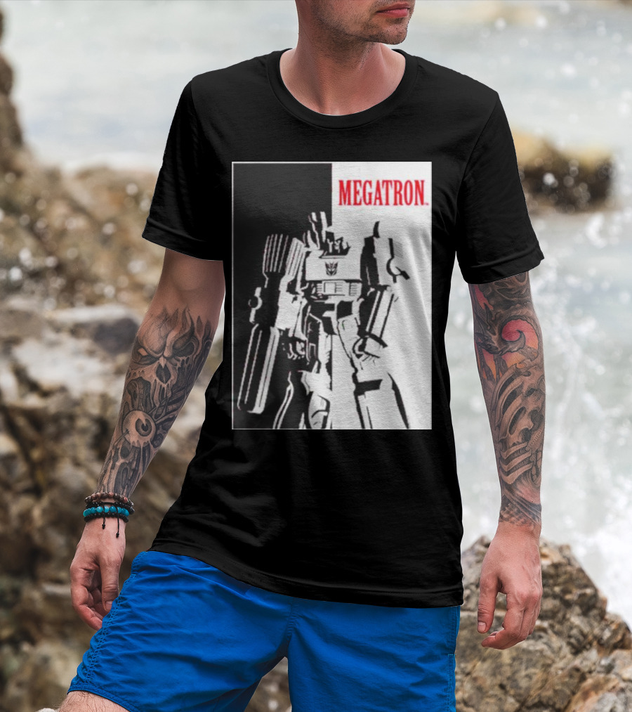 Megatron Transformers Scarface T-Shirt